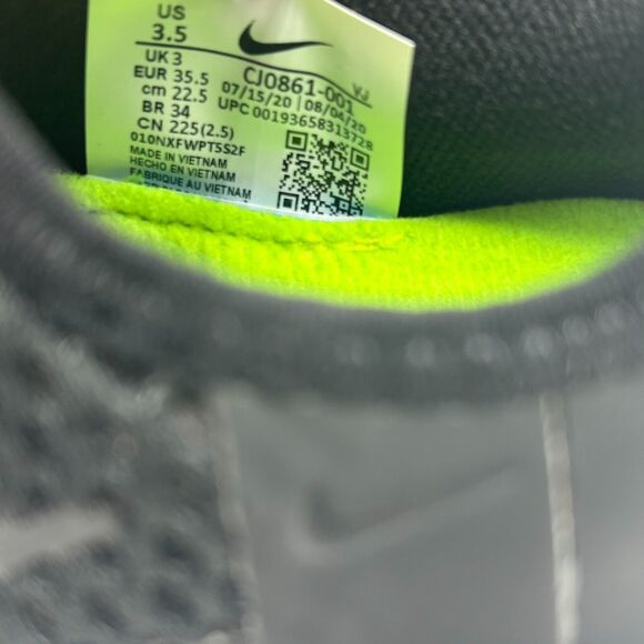 Nike Free Metcon 3 Triple Black Mens Sneakers Training Running Shoes Size 3.5 main image 8